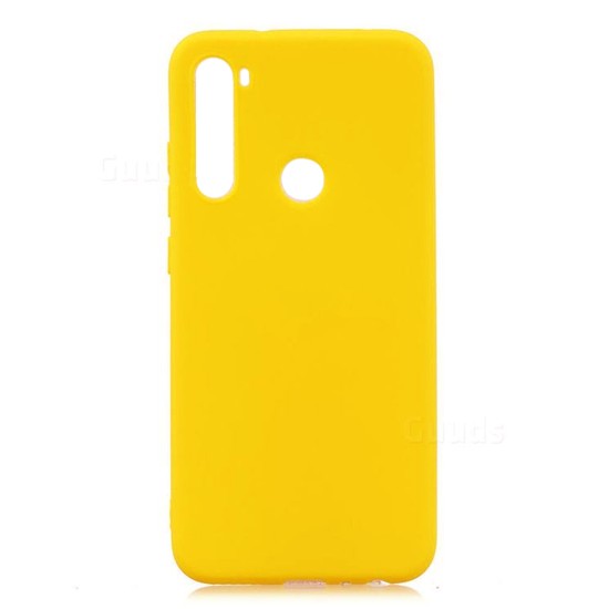 Capa de Silicone para Samsung Galaxy A21 Amarelo